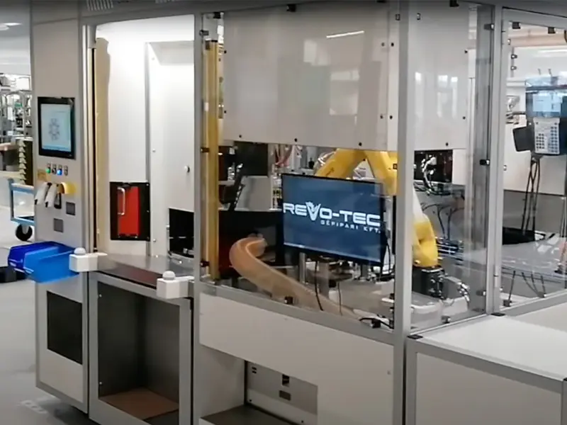 Revo-Tec_EOL tesztberendezés